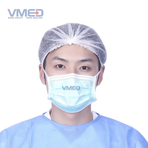 3-laags chirurgisch beschermend gezichtsmasker met stropdas